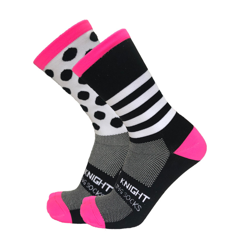 New Stripe Dot Cycling Socks T - đánh giá và giá Outdoor Sport Brand