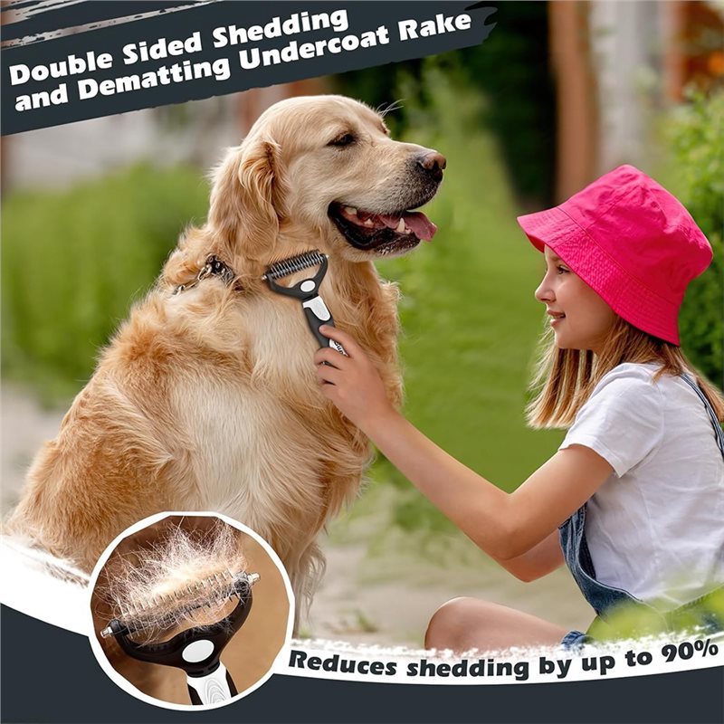 NEW HOT In Stock-3PCS For Dogs - đánh giá và giá Grooming Kit Horse