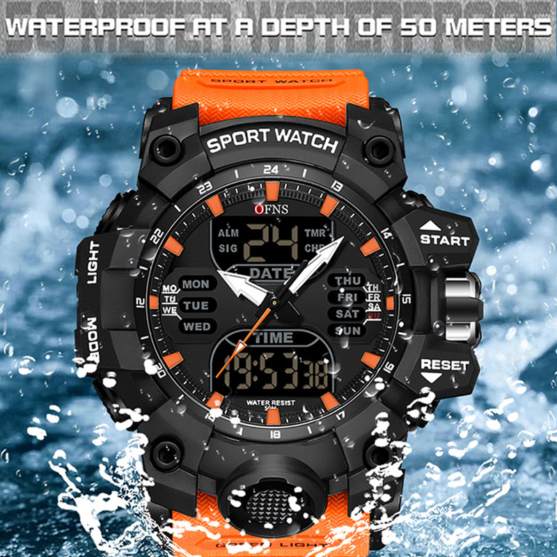 Top Brand Men Quartz Watches G - đánh giá và giá Outdoor Sport Brand