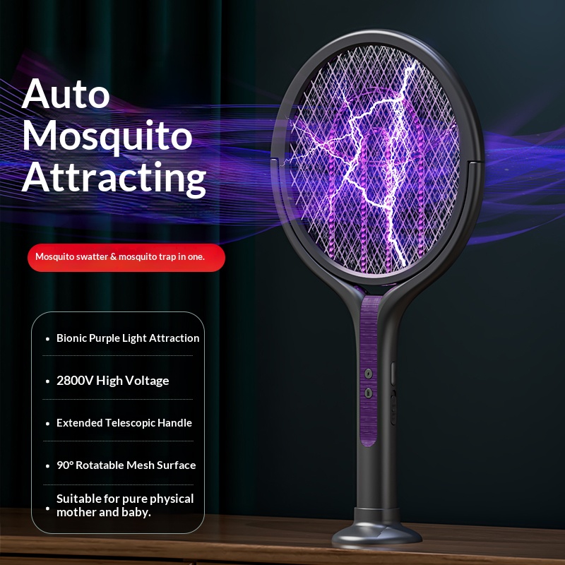 Rotating Head Bug Zapper Racke - đánh giá và giá Head Racket Boom